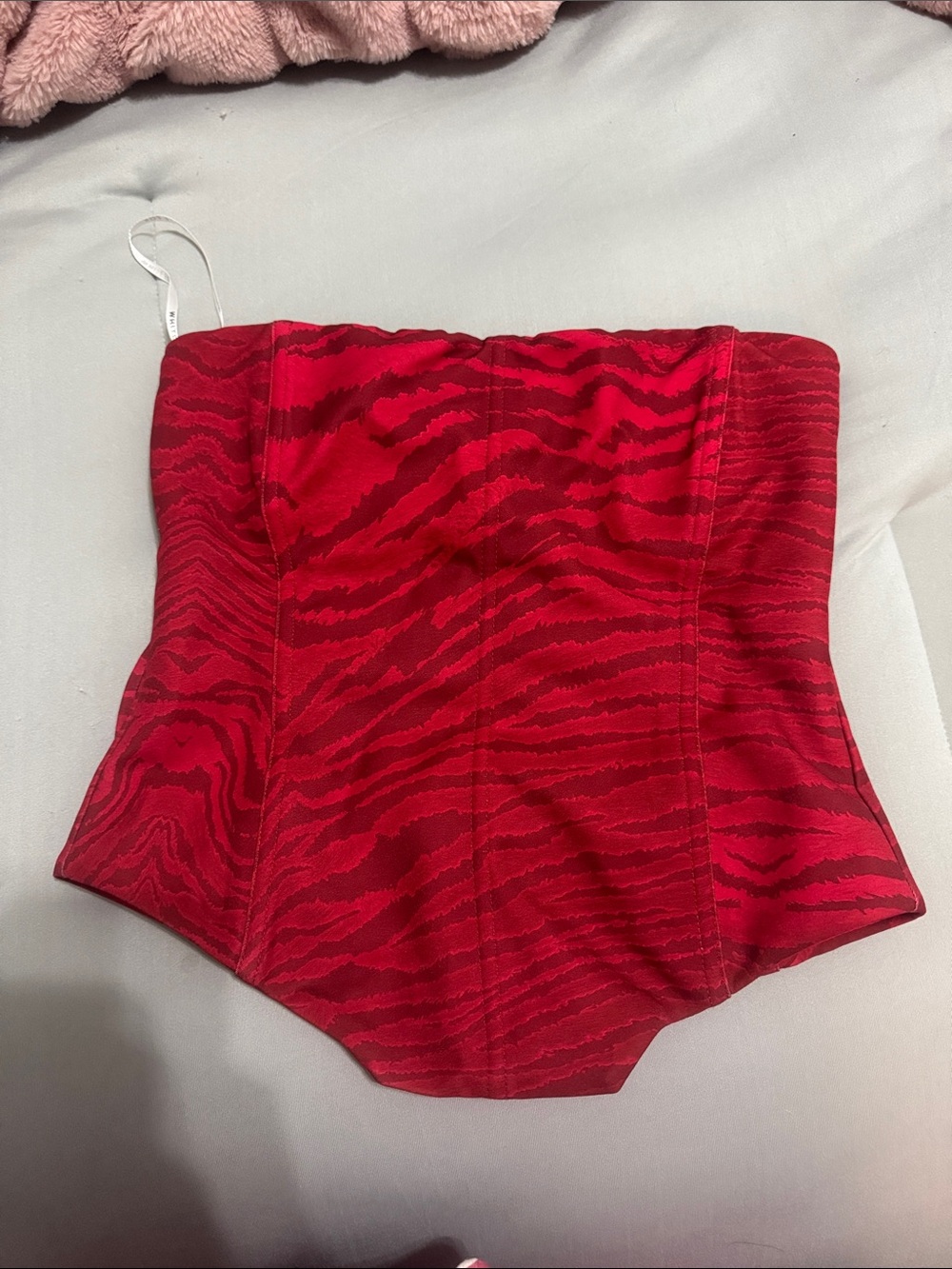 Whit fox corset top